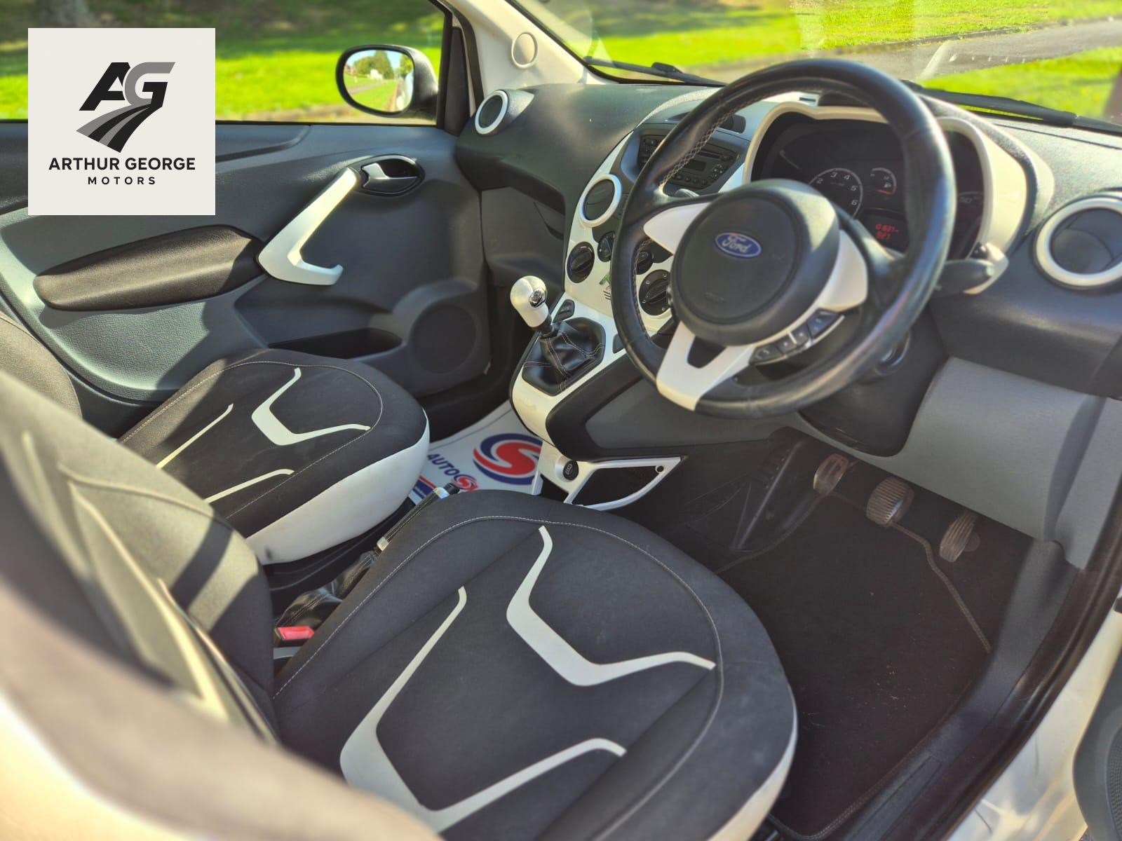 Ford Ka 1.2 Zetec White Edition Hatchback 3dr Petrol Manual Euro 6 (s/s) (69 ps)