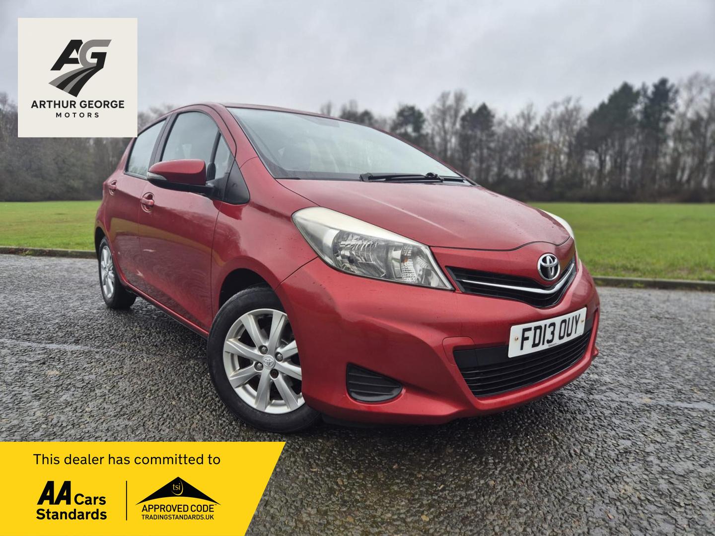 Toyota Yaris 1.33 Dual VVT-i TR Hatchback 5dr Petrol Manual Euro 5 (101 ps)