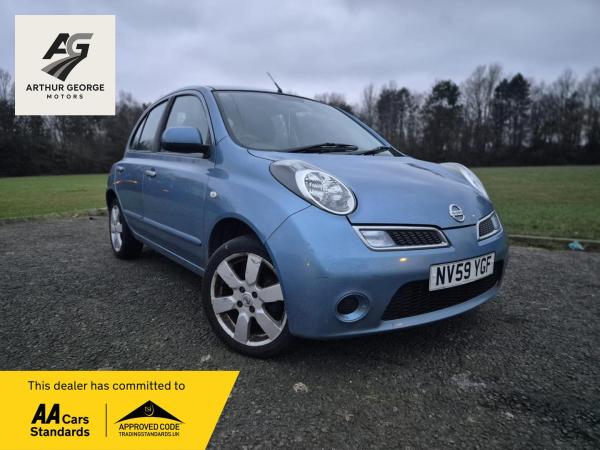 Nissan Micra 1.2 16v Acenta Hatchback 5dr Petrol Manual (139 g/km, 79 bhp)
