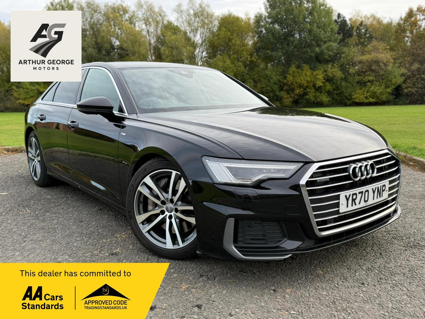 Audi A6 Saloon 2.0 TFSIe 50 S line Saloon 4dr Petrol Plug-in Hybrid S Tronic quattro Euro 6 (s/s) 14.1kWh (299 ps)